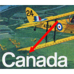 canada stamp 904iii de havilland tiger moth 17 1981 PB UL