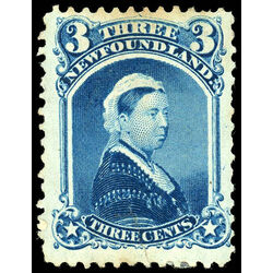 newfoundland stamp 34 queen victoria 3 1873 M FNG 015