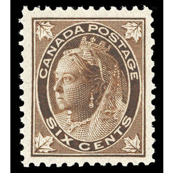 canada stamp 71 queen victoria 6 1897 M VFNH 046