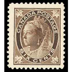 canada stamp 71 queen victoria 6 1897 M XFNH 045