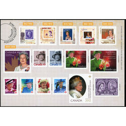 canada stamp prepaid postage cards ux270 queen elizabeth ii diamond jubilee 2012