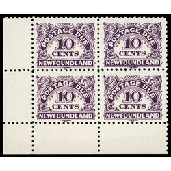 newfoundland stamp j6 postage due stamps 10 1939 CB LL 002