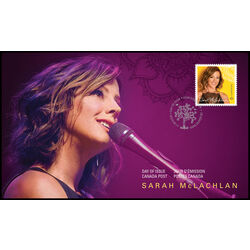 canada stamp 3455 fdc sarah mclachlan 2024