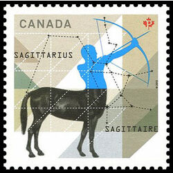 canada stamp 2448i sagittarius the archer 2013