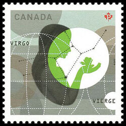 canada stamp 2448f virgo the maiden 2013