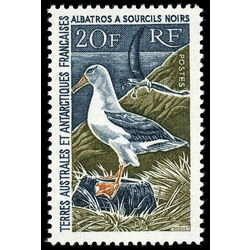 f s a t stamp 28 black browed albatross 1966 M 001