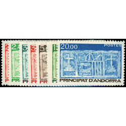 andorra stamp 310 8 329 35 380 5 first arms of valleys of andorra 1983