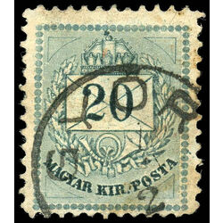 hungary stamp 43a crown of st stephen 1898