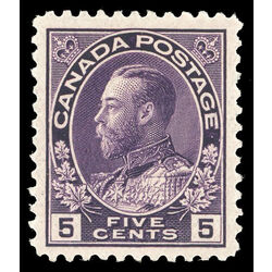 canada stamp 112 king george v 5 1922 M VFNH 008