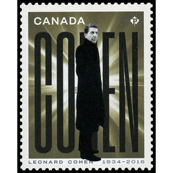 canada stamp 3195b leonard cohen standing 2019