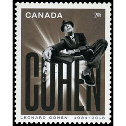 canada stamp 3195f leonard cohen sitting 2 65 2019