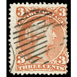 canada stamp 25iii queen victoria 3 1868 U VG 003