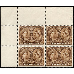 canada stamp 55 queen victoria diamond jubilee 6 1897 CB UL 052