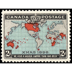 canada stamp 86b imperial penny postage christmas 2 1898