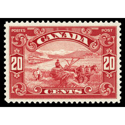 canada stamp 157 harvesting wheat 20 1929 M VFNH 021