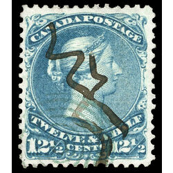 canada stamp 28 queen victoria 12 1868 U VF 035