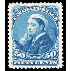 canada stamp 47 queen victoria 50 1893 M VF 052