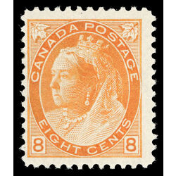 canada stamp 82 queen victoria 8 1898 M F 036