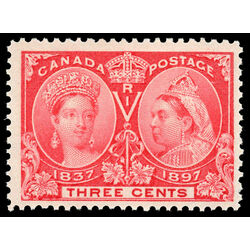 canada stamp 53 queen victoria diamond jubilee 3 1897 M F VFNH 025