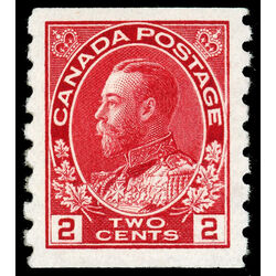 canada stamp 127 king george v 2 1912 M XFNH 013