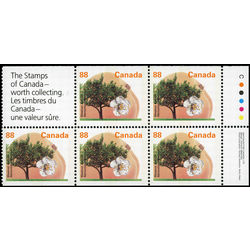 canada stamp 1373c westcot apricot 1995