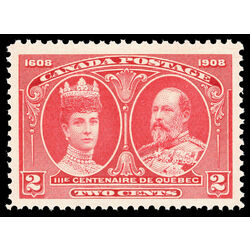 canada stamp 98 king edward vii queen alexandra 2 1908 M VFNH 030