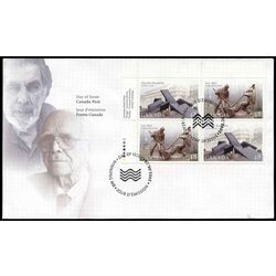 canada stamp 1955a sculptors 2002 FDC UL 001