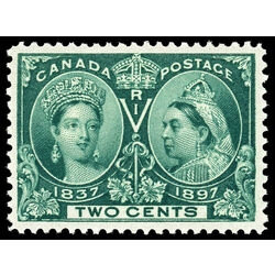 canada stamp 52 queen victoria diamond jubilee 2 1897 M VFNH 035