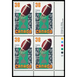 canada stamp 1154 football and grey cup 36 1987 PB LR