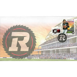 canada stamp 2754 5 fdc ottawa redblacks p x 2 2014