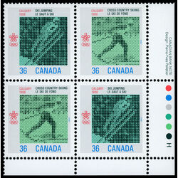 canada stamp 1153a 1988 olympic winter games 1987 PB LR