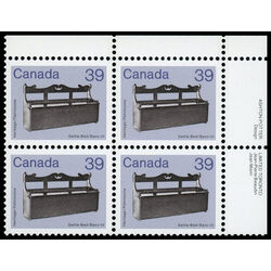 canada stamp 928 settle bed 39 1985 PB UR