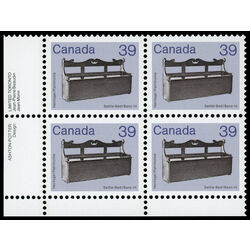 canada stamp 928 settle bed 39 1985 PB LL