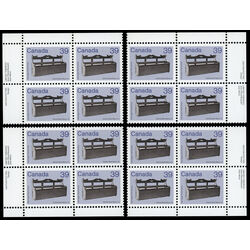 canada stamp 928 settle bed 39 1985 PB SET