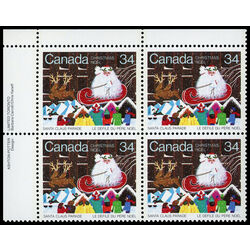 canada stamp 1067 santa claus parade 34 1985 PB UL