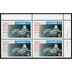 canada stamp 1078 canada pavillon 34 1986 PB UR