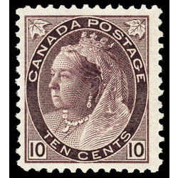 canada stamp 83 queen victoria 10 1898 M VF 029