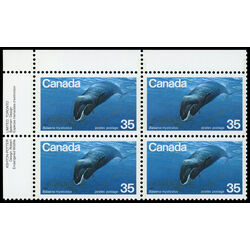 canada stamp 814 bowhead whale 35 1979 PB UL