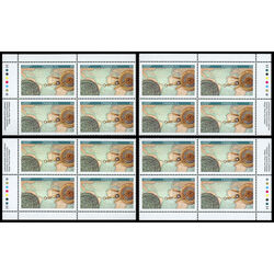 canada stamp 1407 encounter columbus 84 1992 PB SET