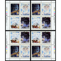 canada stamp 1337a canadian folklore 2 1991 PB SET