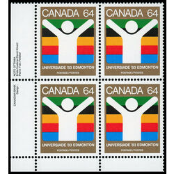 canada stamp 982 world university games 64 1983 PB LL