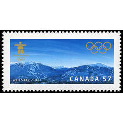 canada stamp 2366a whistler bc 57 2010