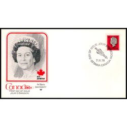 canada stamp 716 queen elizabeth ii 14 1978 FDC PC 005