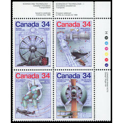 canada stamp 1102a canada day science and technology 1 1986 PB UR