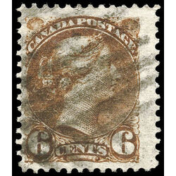 canada stamp 39xx queen victoria 6 1872 U F 003