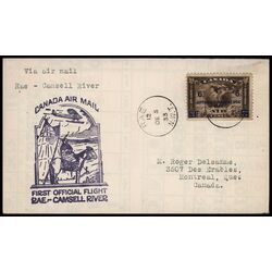 canada stamp c air mail c4 c2 surcharged mercury with scroll in hand 6 1932 FDC 031