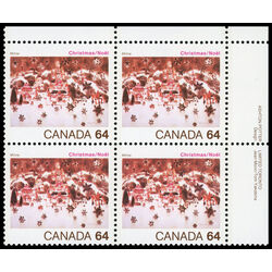 canada stamp 1042 snow in bethlehem 64 1984 PB UR