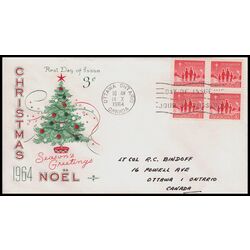 canada stamp 434 star of bethlehem 3 1964 FDC 006