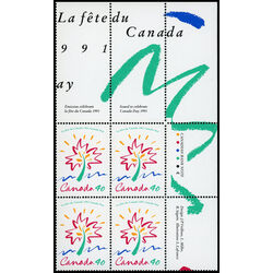 canada stamp 1316 stylized maple leaf 40 1991 PB UR