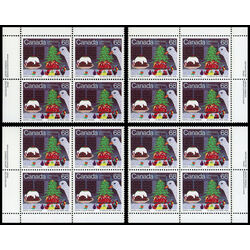 canada stamp 1069 santa claus parade 68 1985 PB SET